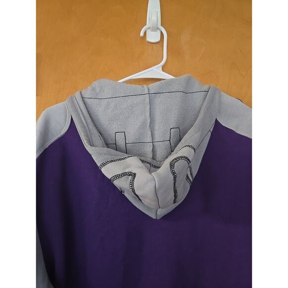 Teenage TURTLES MUTANT NINJA Men's ZIP Hoodie Jacket Grey L Ripple Junction - Picture 6 of 7